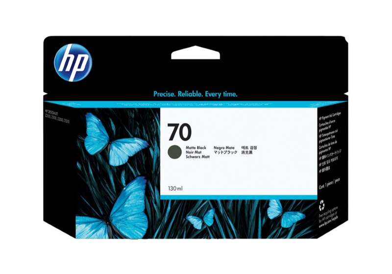 HP 70 Negro Mate Cartucho de Tinta Original