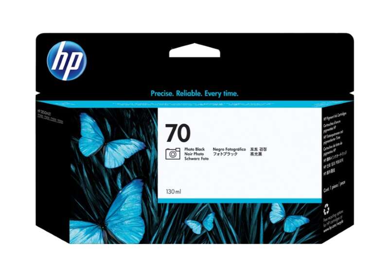 HP 70 Negro Photo Cartucho de Tinta Original