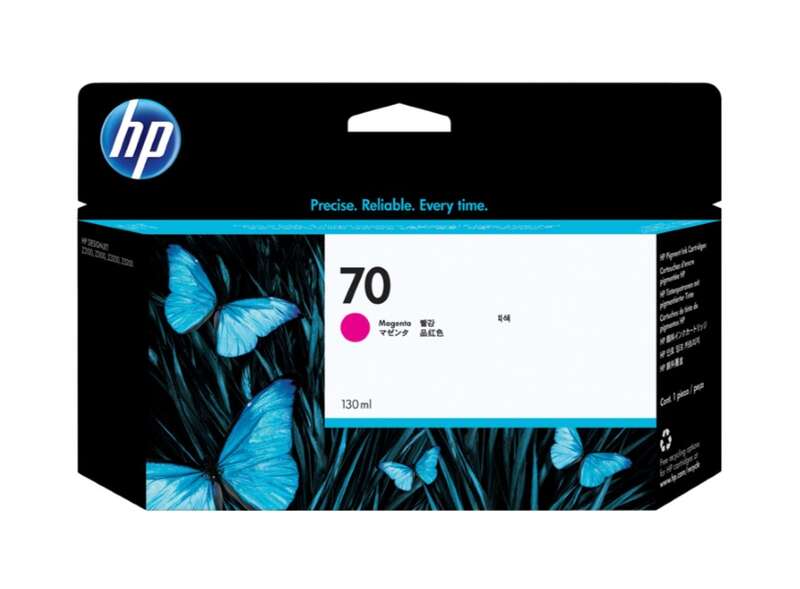 HP 70 Magenta Cartucho de Tinta Original