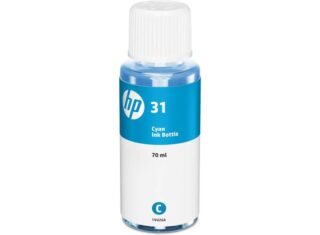 HP 31 Cyan Botella de Tinta Original