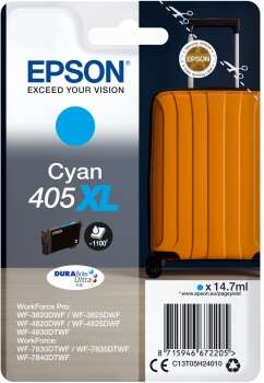 Epson 405XL Cyan Cartucho de Tinta Original