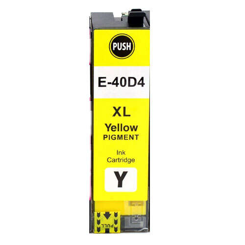 Epson T40D4 Amarillo Cartucho de Tinta Pigmentada Generico Tuink - Imagen 2