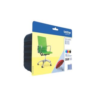 Brother LC229XL/LC225XL Pack de 4 Cartuchos de Tinta Originales