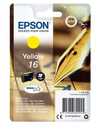 Epson T1624 Amarillo Cartucho de Tinta Original