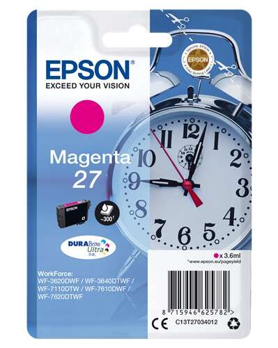 Epson T2703 (27) Magenta Cartucho de Tinta Original