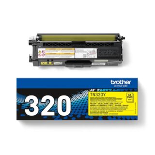 Brother TN320 Amarillo Cartucho de Toner Original