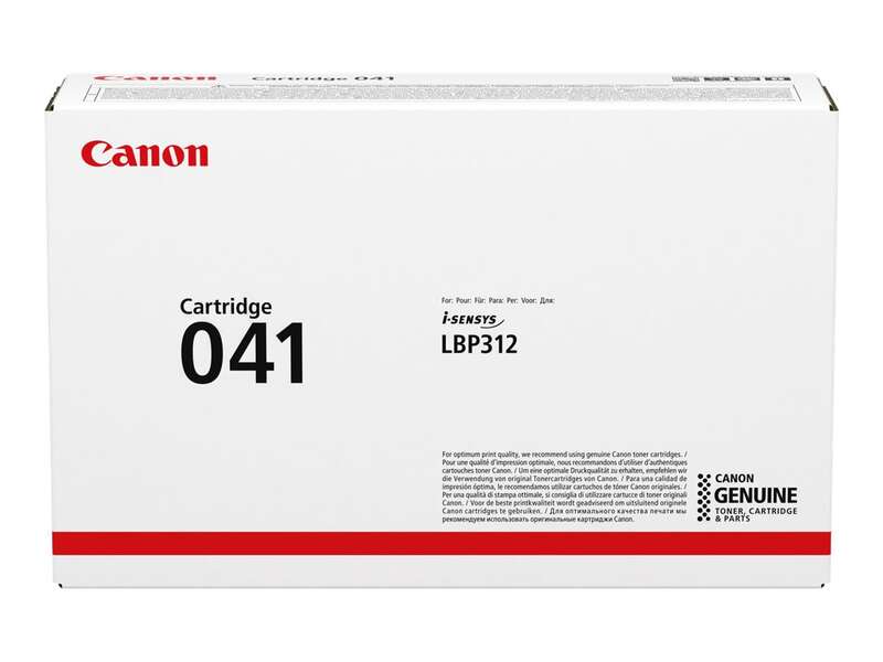 Canon 041 Negro Cartucho de Toner Original