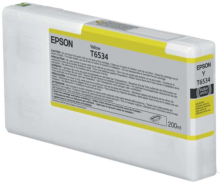 Epson T6534 Amarillo Cartucho de Tinta Original
