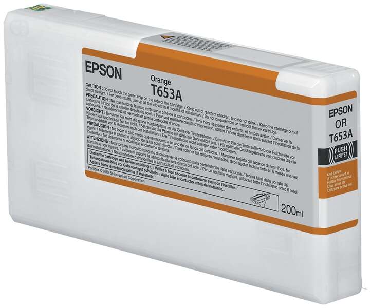 Epson T653A Naranja Cartucho de Tinta Original
