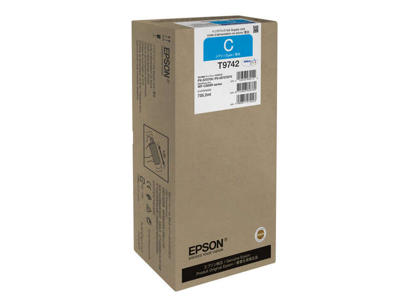 Epson T9742 Cyan Cartucho de Tinta Original