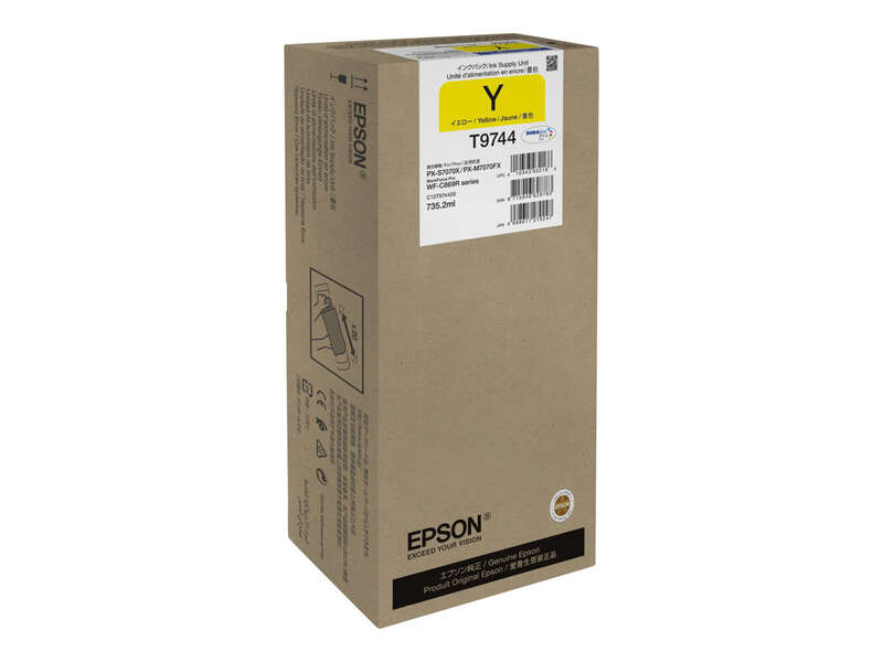 Epson T9744 Amarillo Cartucho de Tinta Original