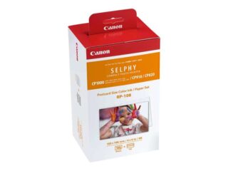 Canon RP-108 Value Pack Original - 2x Kits de Tinta de 54 Impresiones - 108 Hojas de Papel Foto 100x148 mm (4x6”)