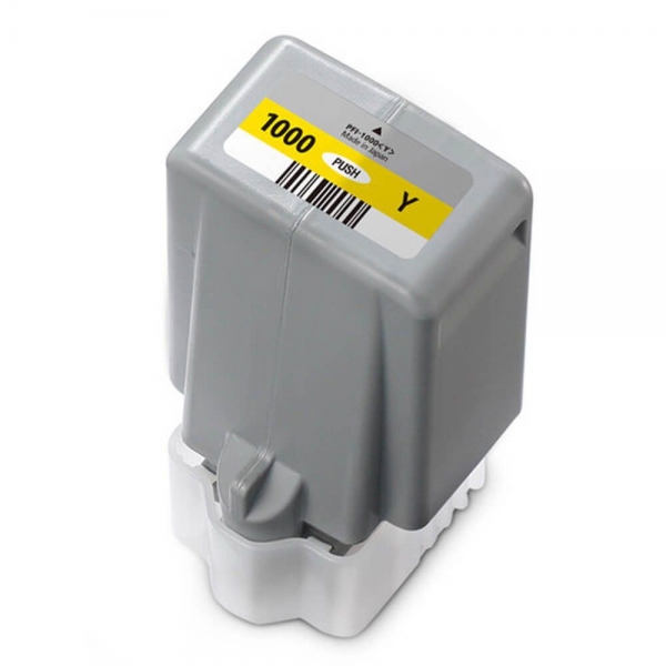 Canon PFI1000 Amarillo Cartucho de Tinta Pigmentada Generico Tuink - Imagen 2