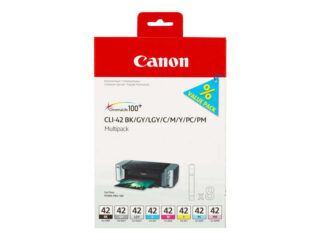 Canon CLI42 Pack de 8 Cartuchos de Tinta Originales