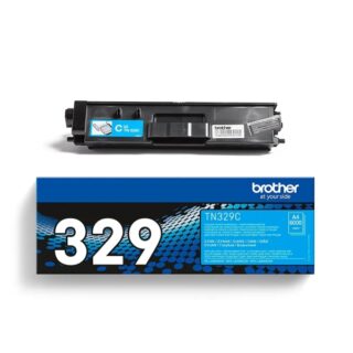 Brother TN329 Cyan Cartucho de Toner Original