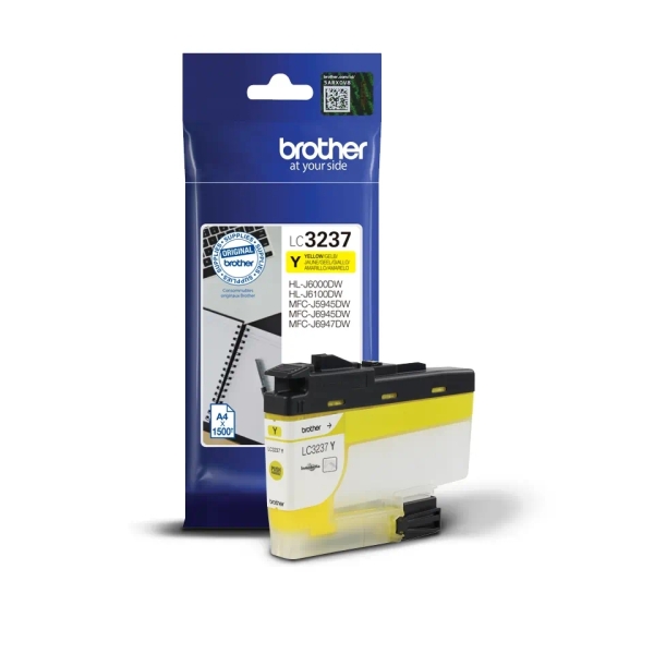 Brother LC3237 Amarillo Cartucho de Tinta Original