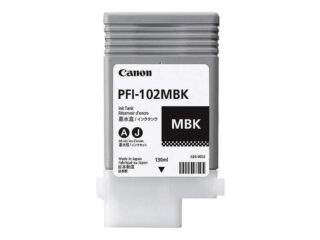 Canon PFI102 Negro Mate Cartucho de Tinta Original