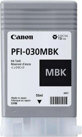 Canon PFI030 Negro Mate Cartucho de Tinta Original