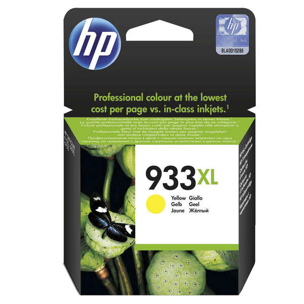 HP 933XL Amarillo Cartucho de Tinta Original