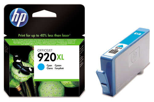 HP 920XL Cyan Cartucho de Tinta Original
