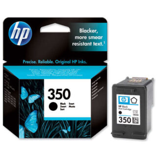 HP 350 Negro Cartucho de Tinta Original