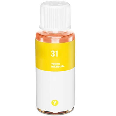 HP 31 Amarillo Botella de Tinta Generica - Imagen 2