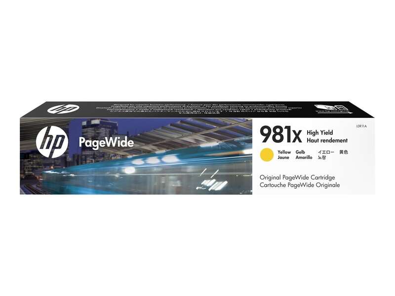 HP 981X Amarillo Cartucho de Tinta Original