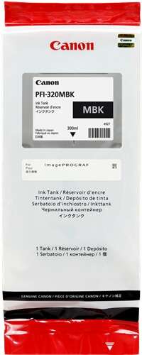 Canon PFI320 Negro Mate Cartucho de Tinta Original