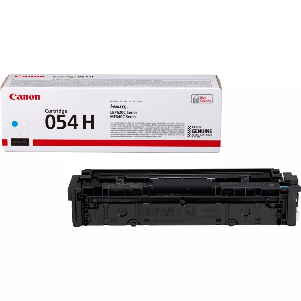 Canon 054H Cyan Cartucho de Toner Original