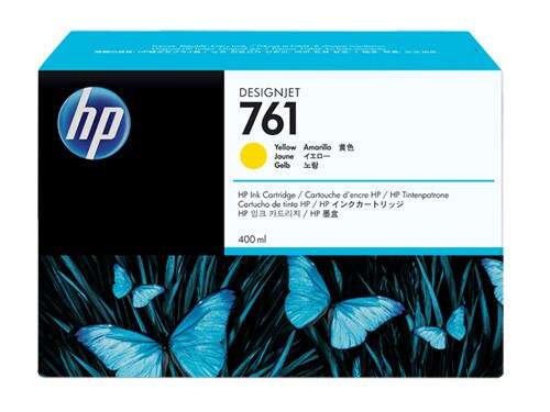 HP 761 Amarillo Cartucho de Tinta Original