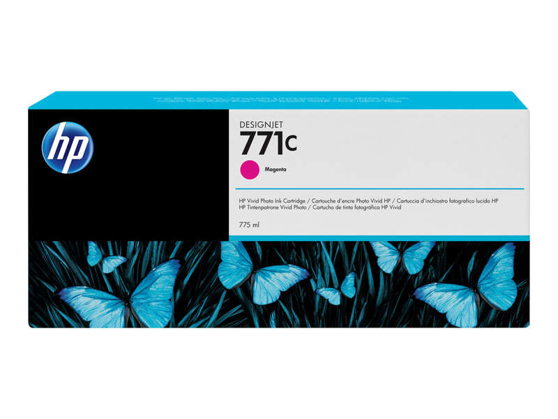 HP 771C Magenta Cartucho de Tinta Original