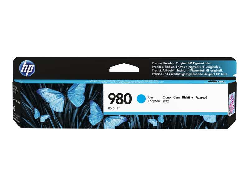 HP 980 Cyan Cartucho de Tinta Original