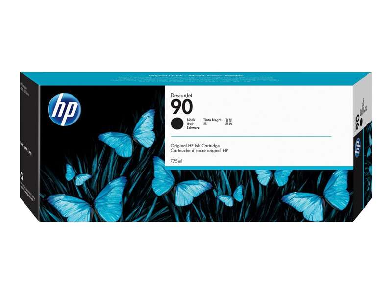 HP 90 Negro Cartucho de Tinta Original