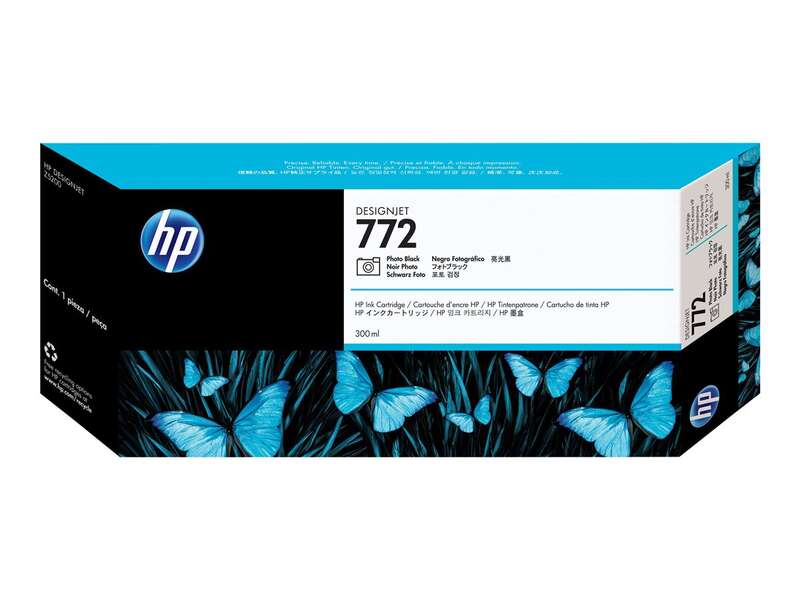 HP 772 Negro Photo Cartucho de Tinta Original