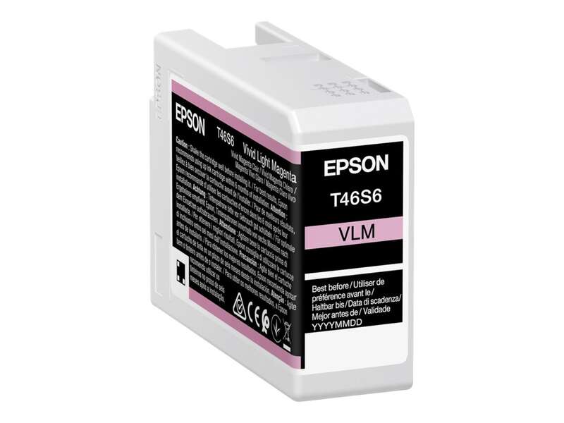 Epson T46S6 Magenta Light Vivido Cartucho de Tinta Original