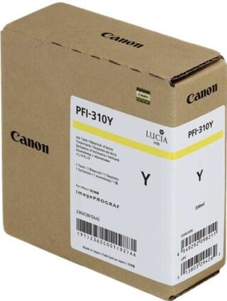 Canon PFI310 Amarillo Cartucho de Tinta Original