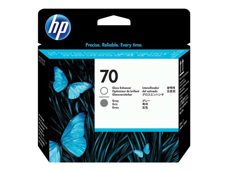 HP 70 Gris/Optimizador de Brillo Cabezal de Impresion Original