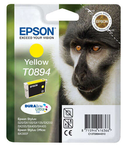 Epson T0894 Amarillo Cartucho de Tinta Original