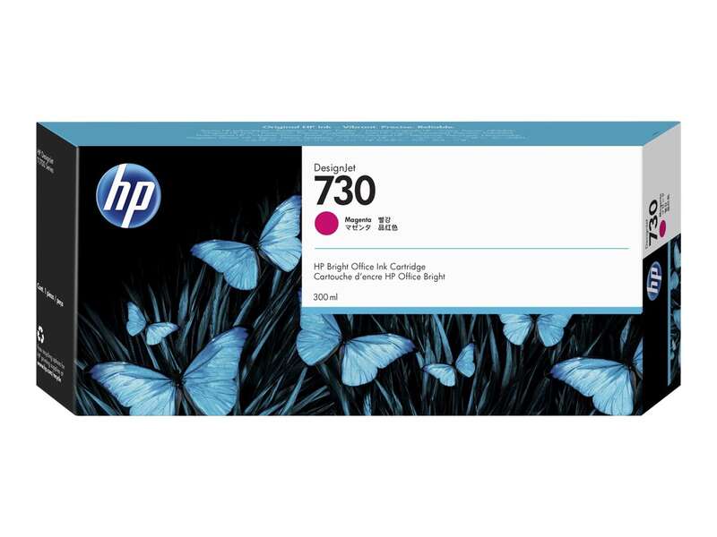 HP 730 Magenta Cartucho de Tinta Original