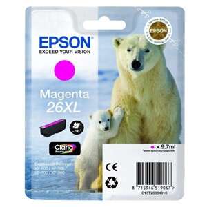 Epson T2633 (26XL) Magenta Cartucho de Tinta Original