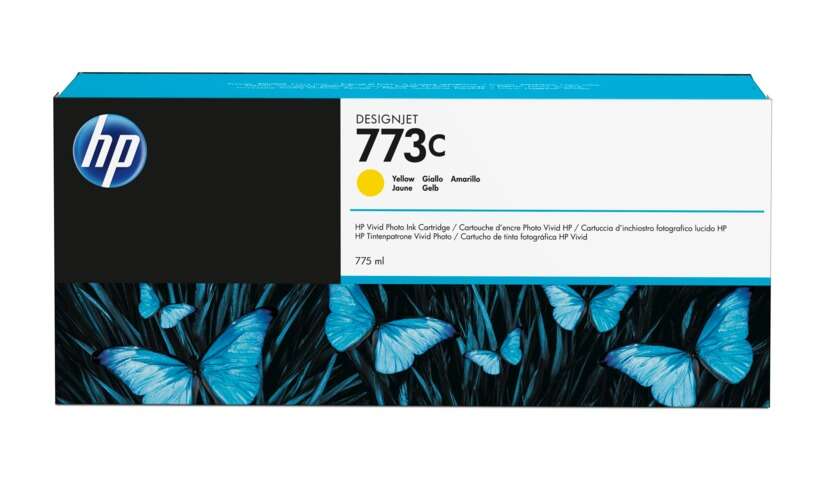 HP 773C Amarillo Cartucho de Tinta Original