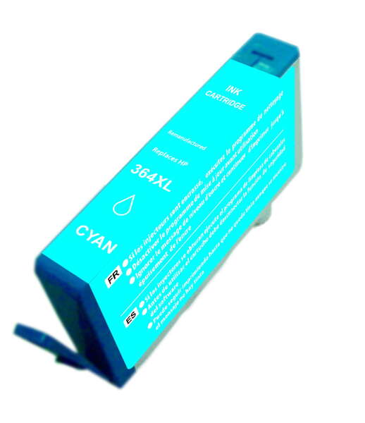 HP 364XL Cyan Cartucho de Tinta Generico Tuink - Imagen 2