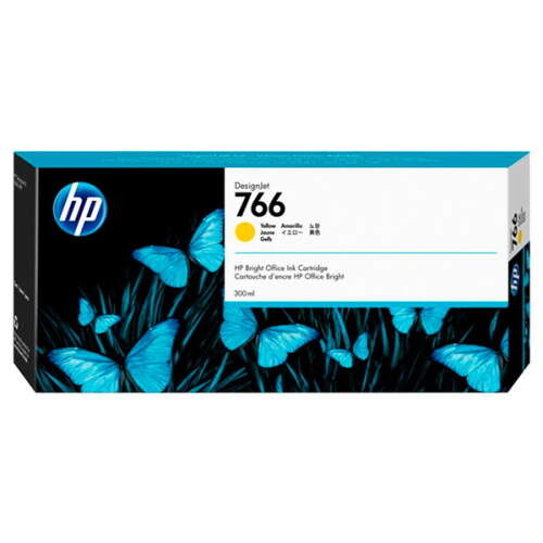 HP 766 Amarillo Cartucho de Tinta Original