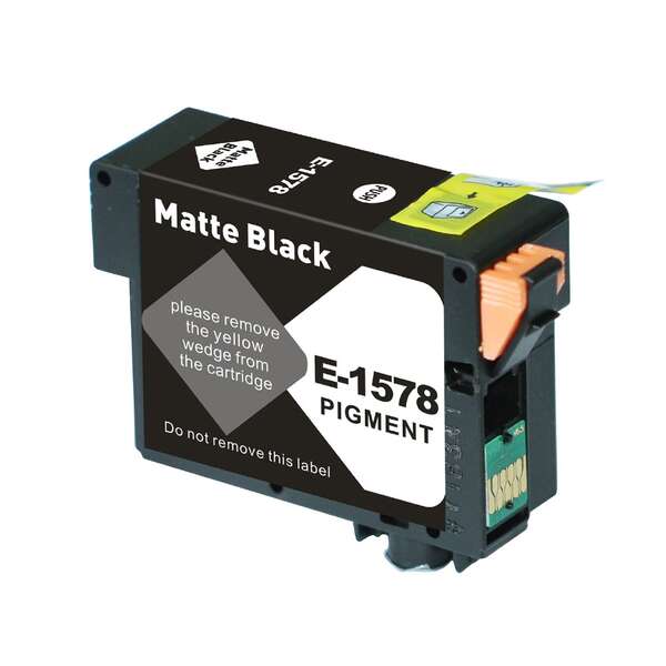 Epson T1578 Negro Mate Cartucho de Tinta Pigmentada Generico Tuink - Imagen 2
