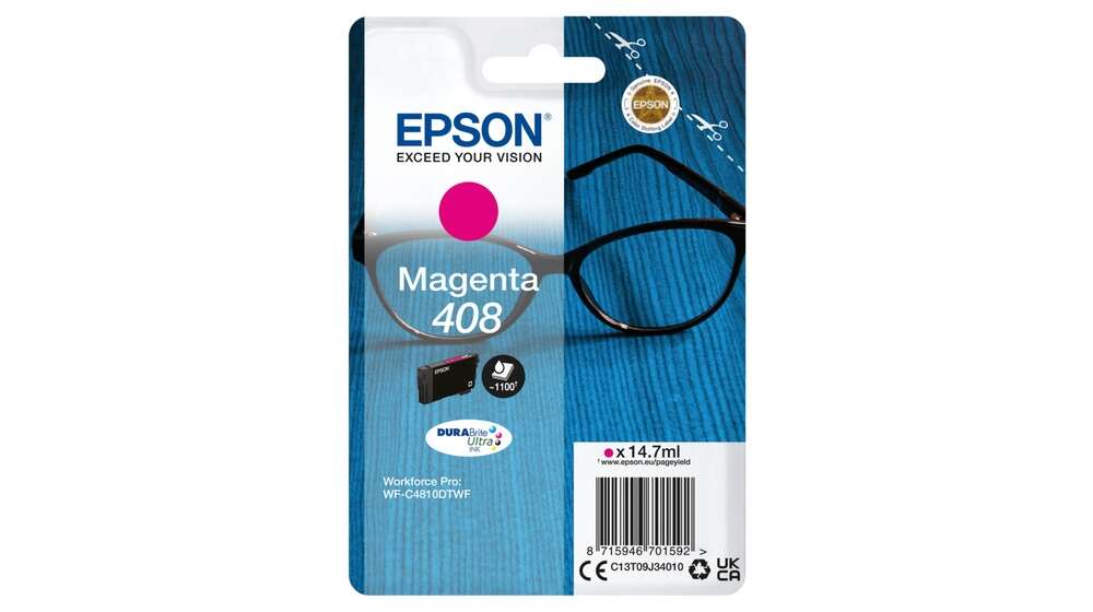 Epson 408 Magenta Cartucho de Tinta Original