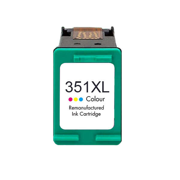 HP 351XL Color Cartucho de Tinta Remanufacturado Tuink - Imagen 2