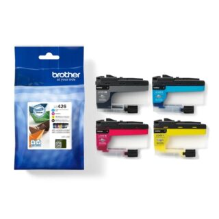 Brother LC426 Pack de 4 Cartuchos de Tinta Originales