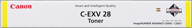 Canon CEXV28 Amarillo Cartucho de Toner Original