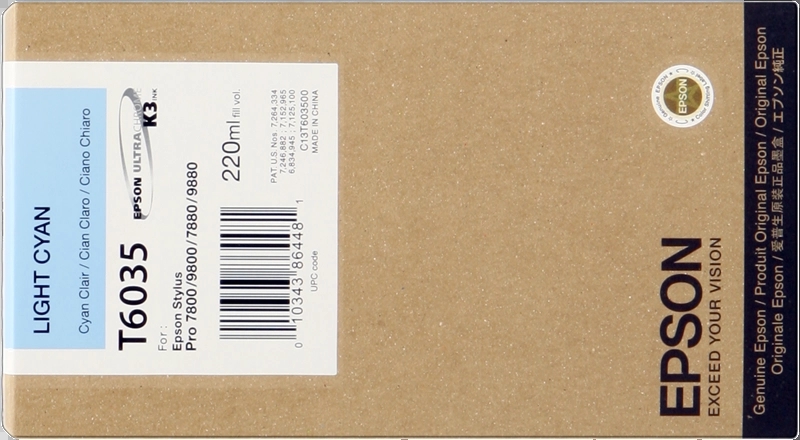 Epson T6035 Cyan Light Cartucho de Tinta Original