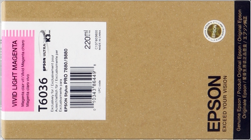 Epson T6036 Magenta Light Cartucho de Tinta Original